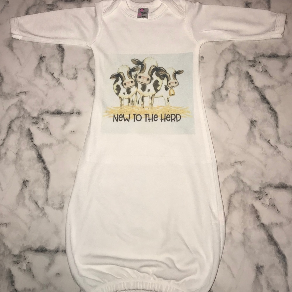New to the herd gown. New